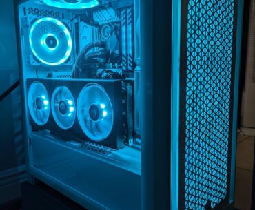 one final upgrade vertical mounted GPU