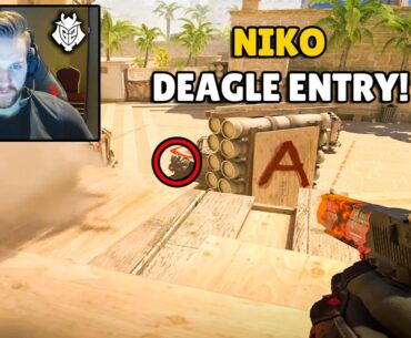 G2 NIKO's DEAGLE is on Fire! HALLZERK 1v4 Clutch! Counter Strike 2 CS2 Highlights! CS2 POV