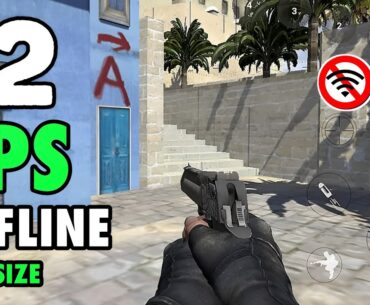 Top 12 Best Offline FPS Games Low Size For Android 2024 | FPS OFFLINE