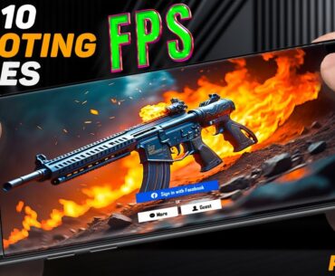 Top 10 Shooting FPS Games For Android | Part 1 | top 10 best FPS games for android 2024