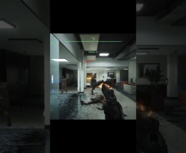 Robocop Rogue City Gun fight in office #gaming #games #firstpersonshooter