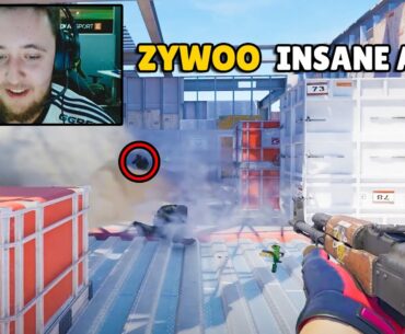 ZYWOO is on Another Level! AX1LE Stunning Clutch!  Counter Strike 2 CS2 Highlights! CS2