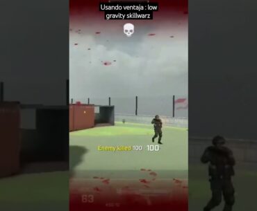 Usando Low gravity #roblox #fps #games #gaming #pubg #callofduty #warzonemomentos #warzonelatino