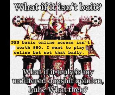 I mostly just play FPS games online and I dont care about the games they "give" us. #boycottpsn #psn