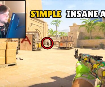 S1MPLE hits Stunning Shots with his insane Aim! Counter Strike 2 CS2 Highlights! CS2 POV