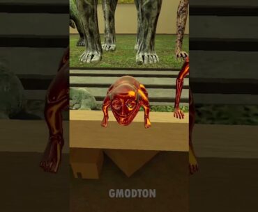 ALL AMBER ZOONOMALY MONSTERS SPARTAN KIKCING LARGE ROOM in Garry's Mod!