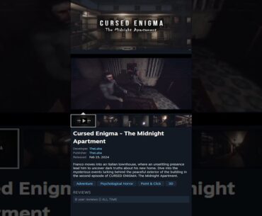 Cursed Enigma   The Midnight Apartment New or Trending Game