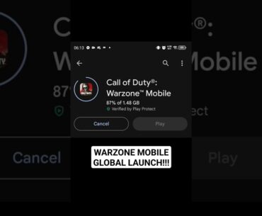 Warzone Mobile Global Launch! :D #gaming #gameplay #fps #games #callofduty #warzone #warzonemobile