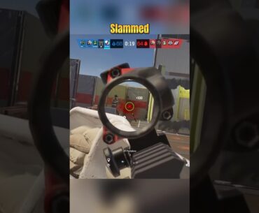 Get slammed #games #r6siege #gameshorts #fpsgames #gaming #rainbowsixsiege #ranked #