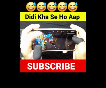 Didi Kha Se Ho Aap No.497 #shorts #shortsfeed #handcam #viral #ff #trending #ranjeetgemar03