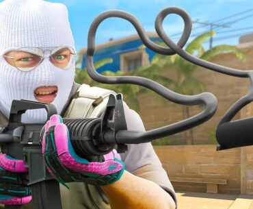 I tricked YouTubers to have bad aim..