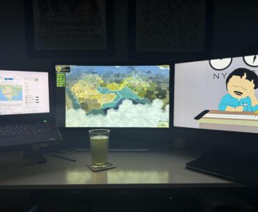 Worked 1 hour of overtime last year, and with that $45 I bought some beer and a steak. Monitors, I got from the trash bins at work