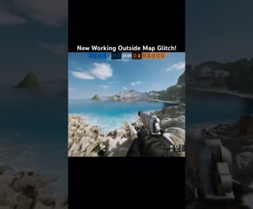 New Working Outside Map Glitch! (R6 Siege Y9S1) #gaming #fps #games #codm #6siege #youtubeshorts