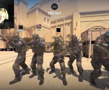 xQc Plays Counter Strike 2 with Jesse