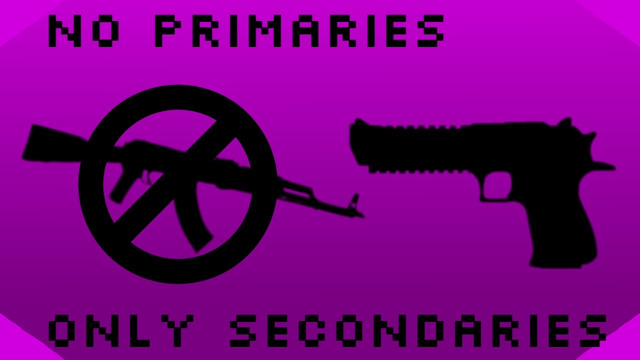 This FPS game only has Secondaries This FPS game only has Secondaries