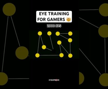 Get Better Aim with this 2000 FPS Eye Training #gaming #shorts