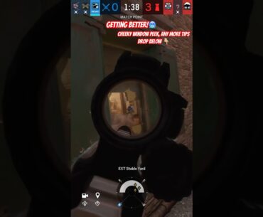Cheeky window peek!#rainbowsixsiege #jynxzi  #gaming #shorts