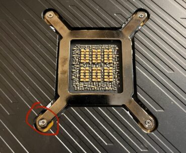 Replacement screw for the x bracket?