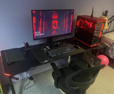 The Currently Remodeling Temporary Basement Battle Station