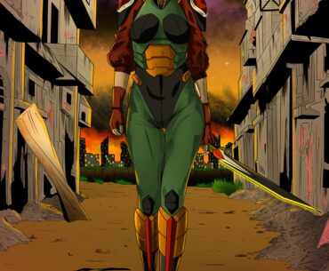 I drew this. Thought you'd appreciate my cyber soldier girl