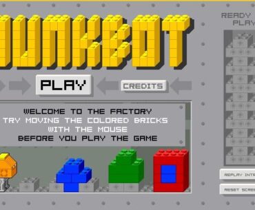 In 2001 this incredibly addictive game released: Junkbot