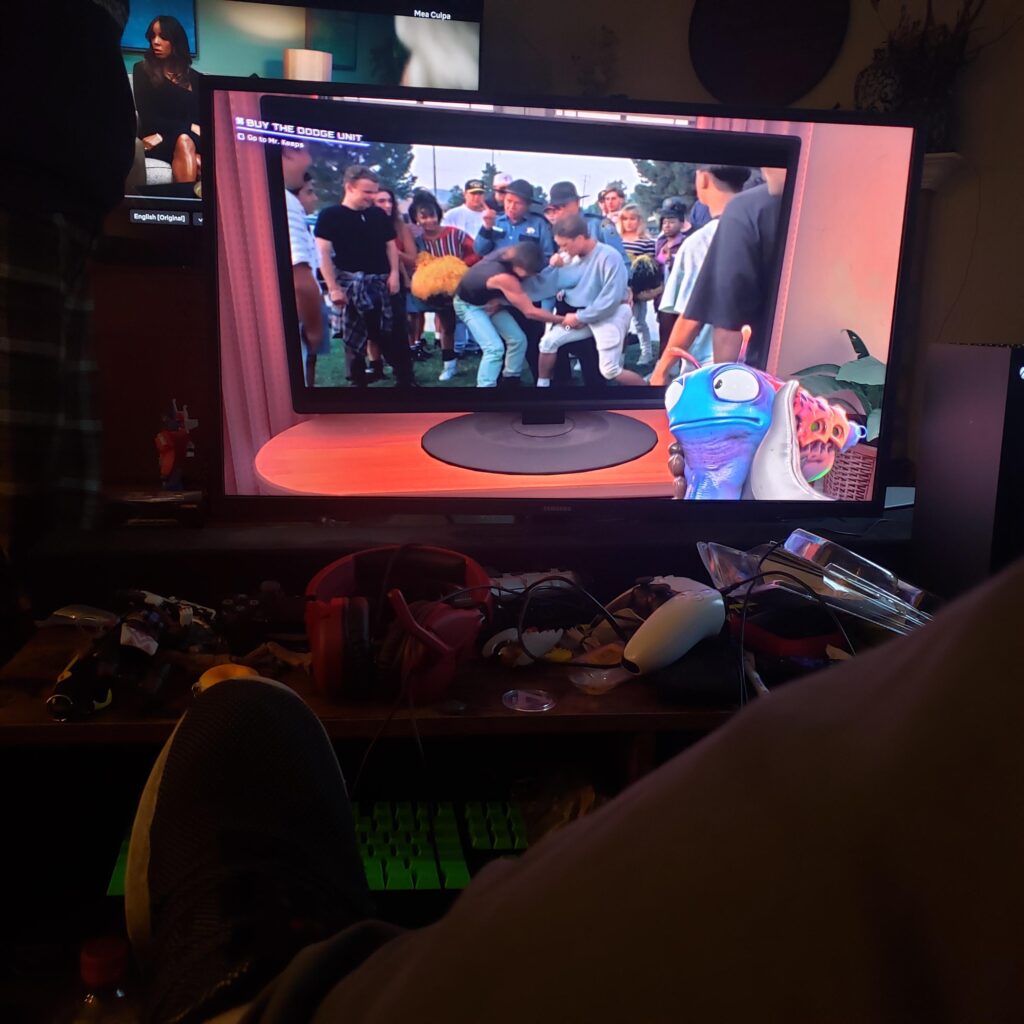 Add watching Paul Walker in a nut squeezing fight in a movie in a video game to things I didn't have planned today.