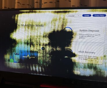 PC suddenly had lines in the screen and started to fade to black.