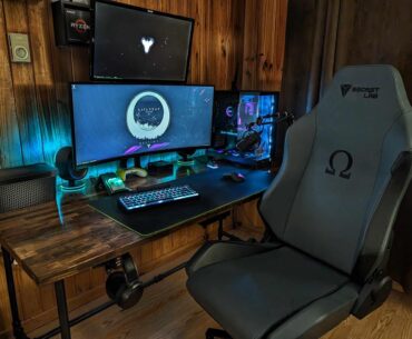 My poor man gaming/programming setup