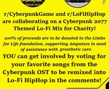Wake up Samurai, it’s time to raise money for Limbs of Life