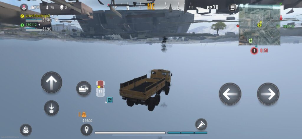 first and last time driving a vehicle on wz mobile bruh 🤦‍♂️🤨