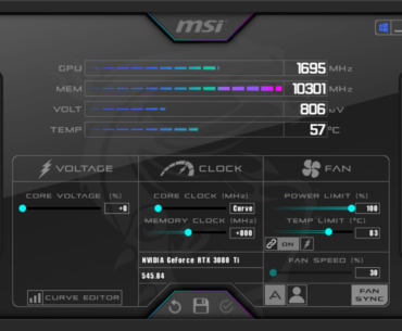 MSI Ventus 3x 3080Ti 12G OC stuttering