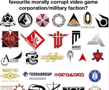 What’s your favorite morally Corrupt video game corporation/military faction?