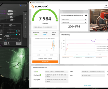 This is the best I can get that's completely stable, (No undervolt since I have no clue how to yet) GPU is a Gigabyte AERO 4080 super. It also never peaked over 60c. If anyone has any tips or advice let me know please! I'm completely new to this.