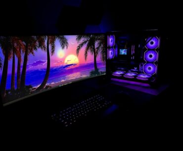 Vaporwave Vision - 2024 Gaming PC Build