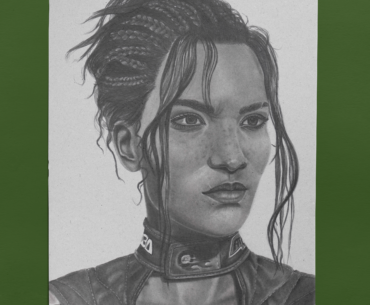 Just finished drawing this .