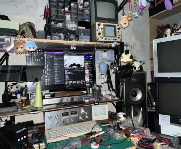 Current status of my crude workstation