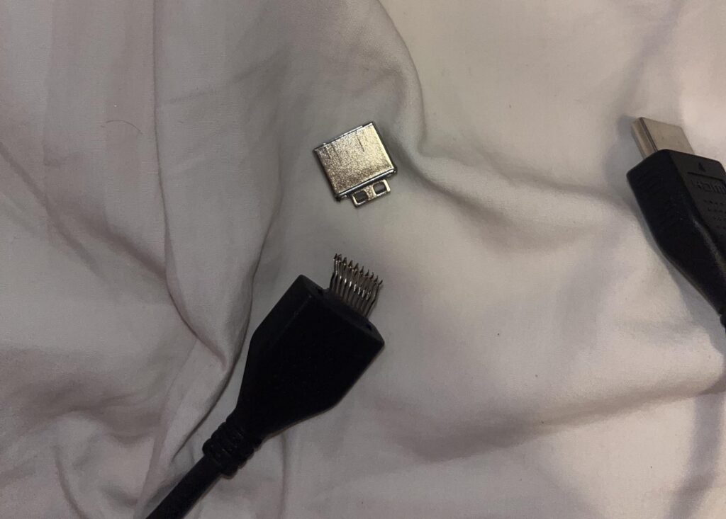 I guess Tuf Gaming is literal; my brother kicked the HDMI out of my 2070S