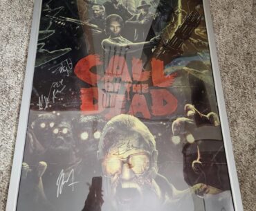 Got my cotd poster signed last night by Avenged Sevenfold!