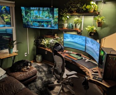 The wife and I's usual spot for relaxing after a long day :)
