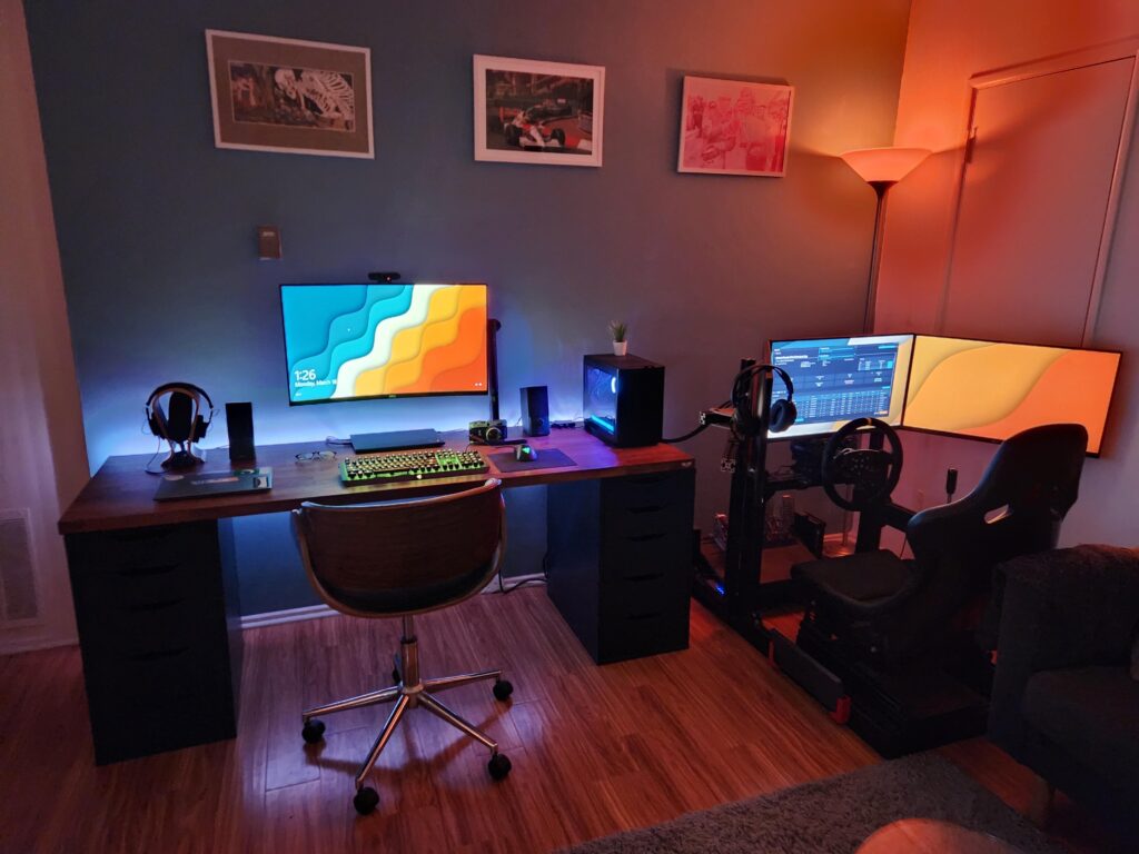 My workstation / sim racing setup.