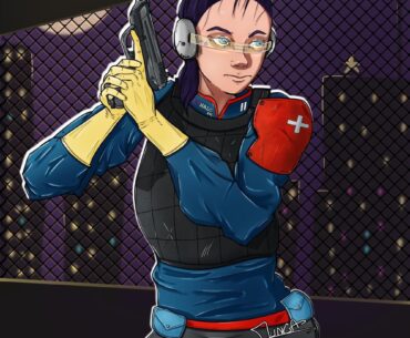 Maggie aka Phthalo. A public service medic in New Austin and one of my main characters for my cyberpunk setting.