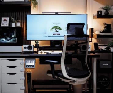 New My Gaming&Work Japanese Modern DeskSetUp