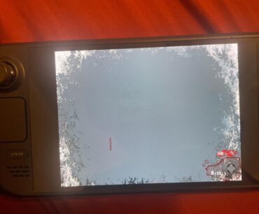 Screen turns gray upon entering water on COTD