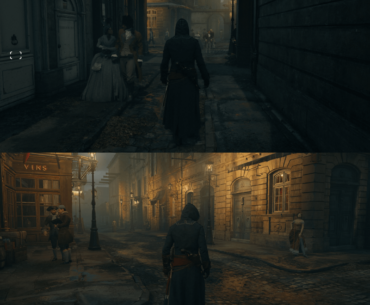 AC Unity, the game that is surprising me a lot on so many aspects, for a 10 years old game.