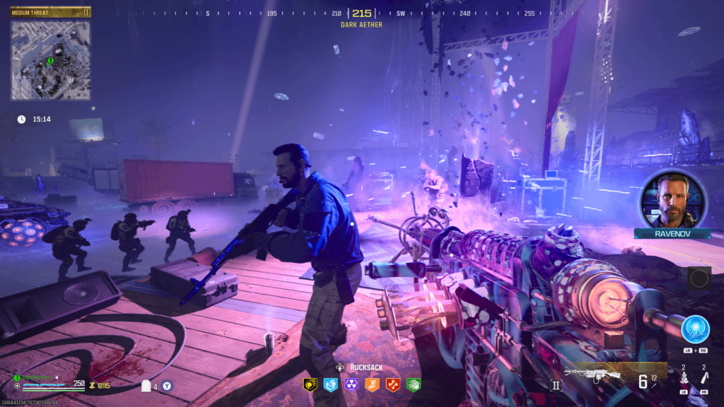Why did Ravenov not Pack-a-Punch his guns before going into the Dark Aether? Is he stupid?