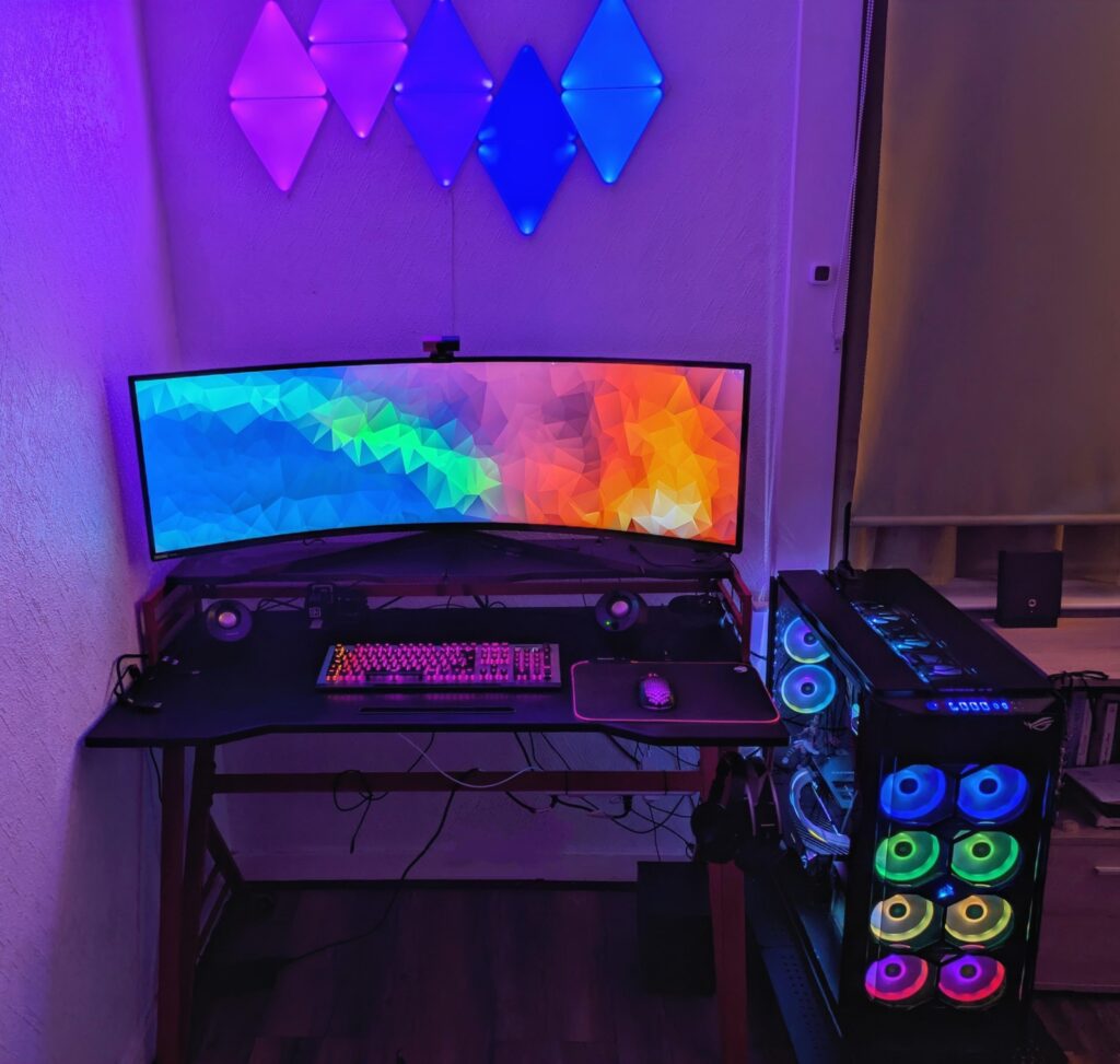 Could be worse, but apart from the cables what could I improve?