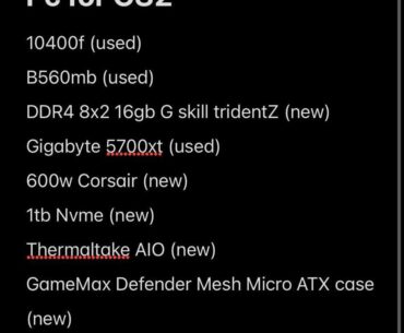 Can I build this one with $530 ? For only CS2.