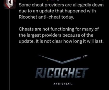 Cheats are temporarily disabled and...