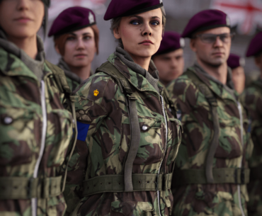 Major Helen Park, British Army Intelligence Corps (render by me)