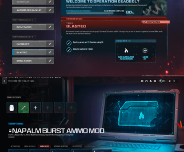 Is the Napalm burst ammo mod adquisition bug?. I've completed the ACT I Tier 5 mission and I can't craft this mod. Any tips?
